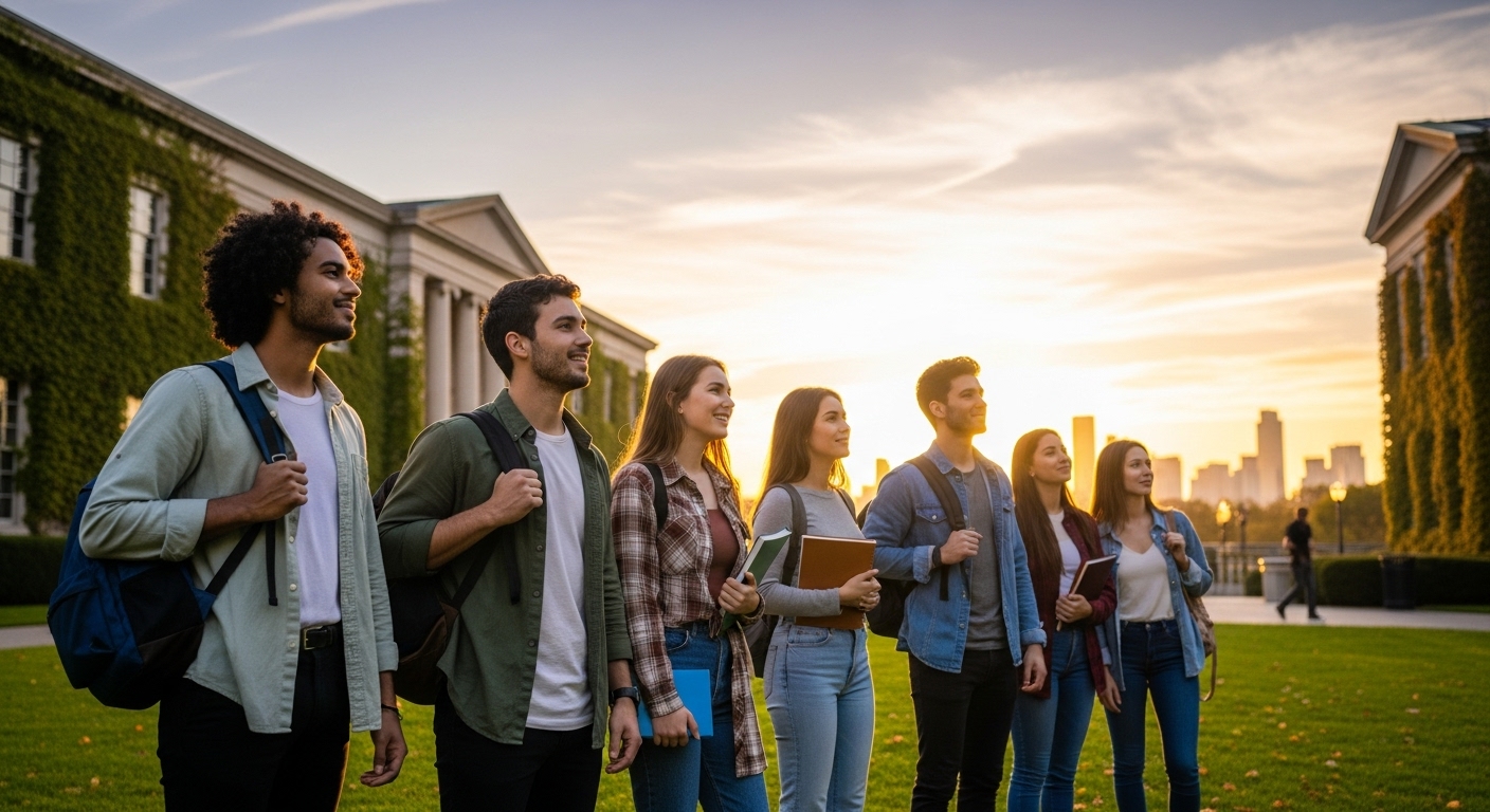 Students looking towards the future - RMG Education Vision